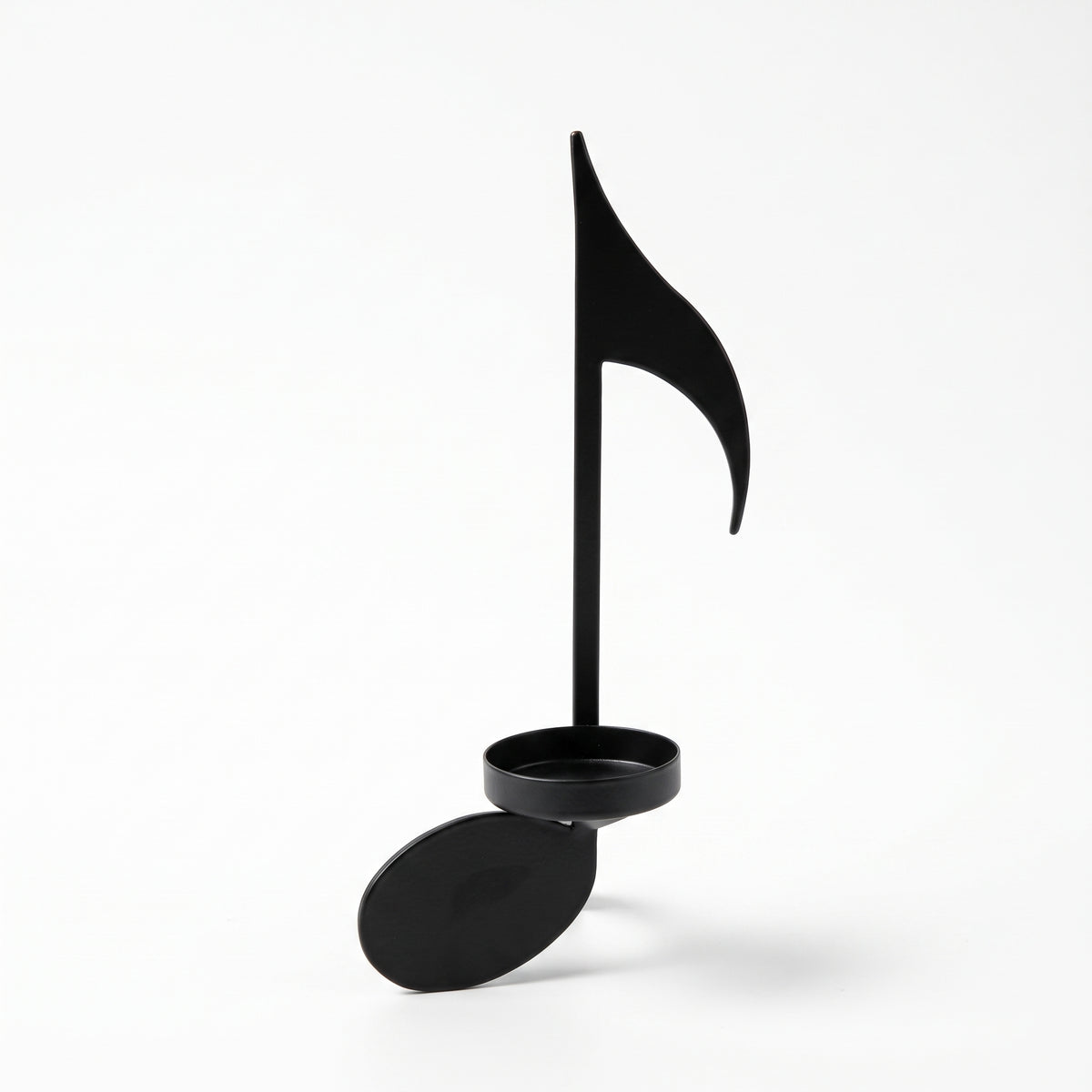 Musical Note Wall Mounted Iron Candle Holder