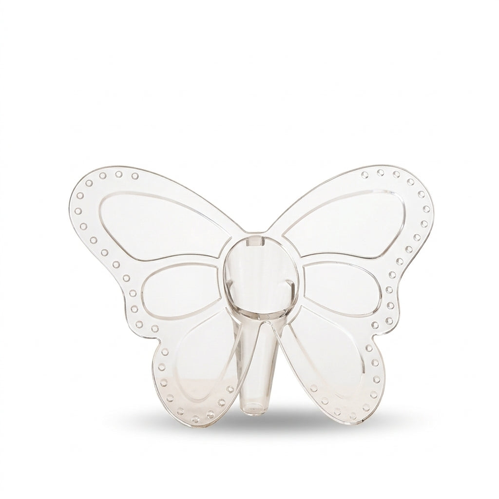 Clear Butterfly Frame Vase Ornament