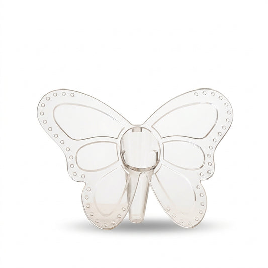 Clear Butterfly Frame Vase Ornament